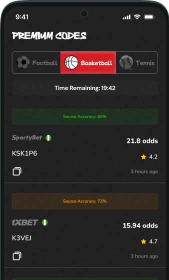 Surely App Betting Predictions Screen