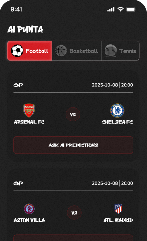 Surely App Match Analysis Screen